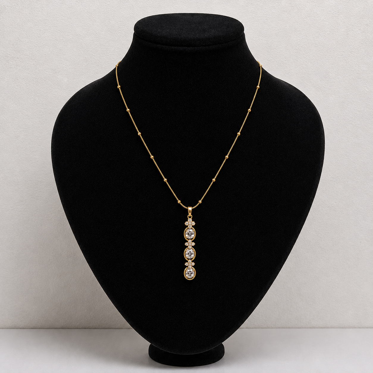 Celestia Bloom Gold Necklace