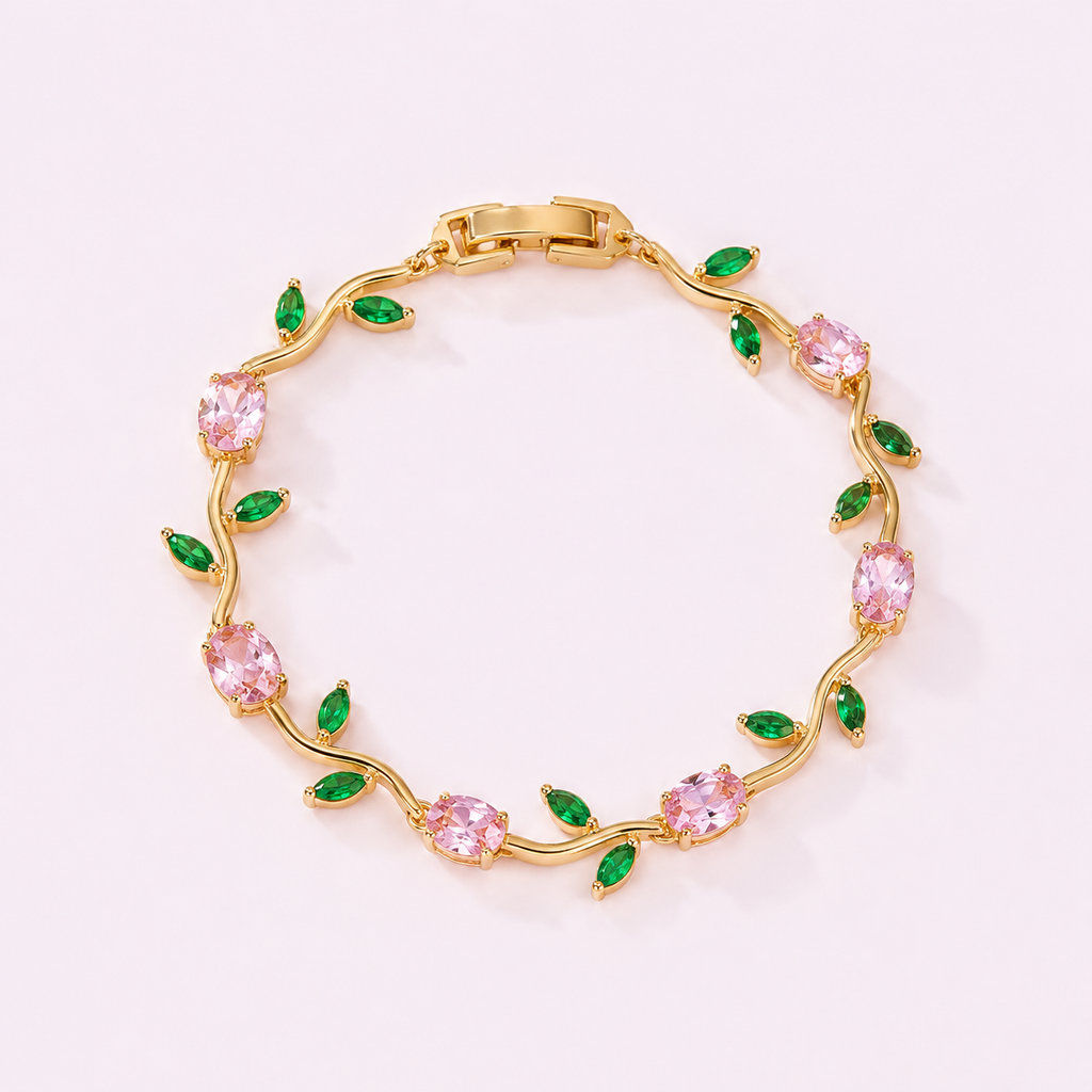 Pink Tulip Bracelet